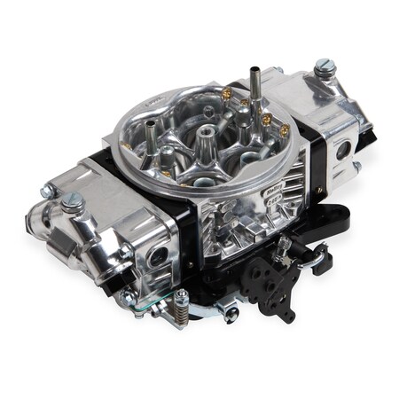 Holley 4 Barrel 850 Cubic Feet Per Minute CFM Square Bore Flange No Choke Mechanical Secondaries 0-67201BK